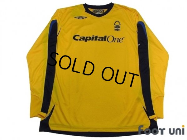 Photo1: Nottingham Forest 2008-2009 GK Long Sleeve Shirt w/tags (1)