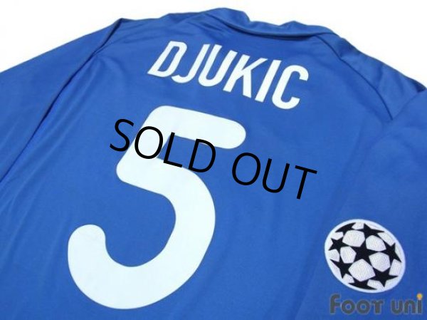 Photo3: Valencia 2000-2001 3RD Player Long Sleeve Shirt #5 Djukic Champions League Patch/Badge w/tags (3)