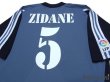 Photo4: Real Madrid 2001-2002 Away Shirt #5 Zidane LFP Patch/Badge (4)
