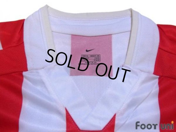 Photo4: Atletico Madrid 2002-2003 Home L/S Shirt #19 Javi Moreno LFP Patch/Badge (4)