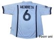 Photo2: Valencia 2000-2001 Home Shirt #6 Mendieta Champions League Patch/Badge (2)