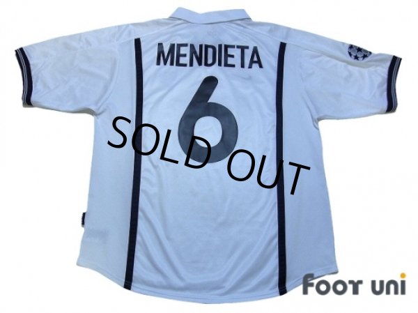 Photo2: Valencia 2000-2001 Home Shirt #6 Mendieta Champions League Patch/Badge (2)