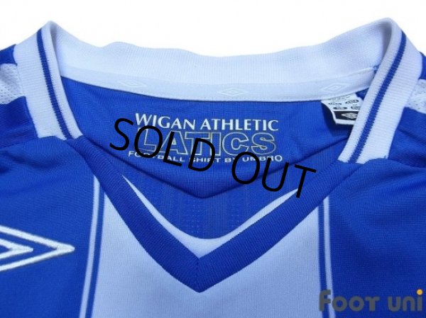Photo4: Wigan Athletic 2007-2008 Home Shirt (4)