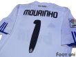 Photo4: Real Madrid 2010-2011 Home Shirt #1 Mourinho LFP Patch/Badge (4)