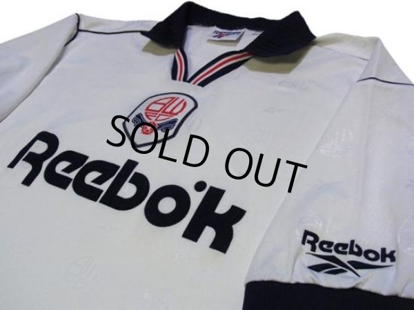 Photo3: Bolton Wanderers 1995-1997 Home Shirt (3)