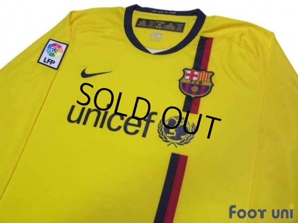 Photo3: Barcelona 2008-2009 Away L/S Shirt LFP Patch/Badge (3)