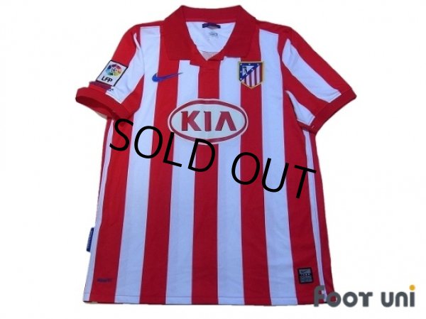 Photo1: Atletico Madrid 2009-2010 Home Shirt LFP Patch/Badge (1)