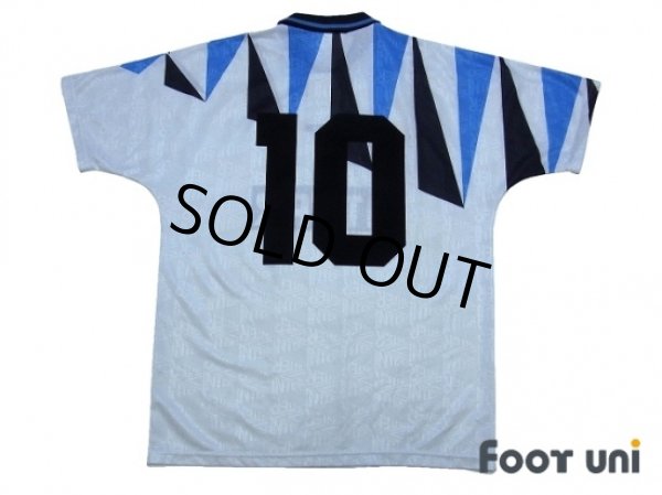 Photo2: Inter Milan 1991-1992 Away Shirt #10 (2)