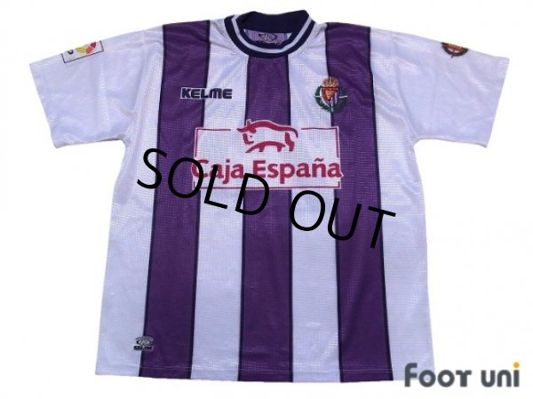 Photo1: Real Valladolid 1999-2000 Home Shirt #25 Jo LFP Patch/Badge (1)