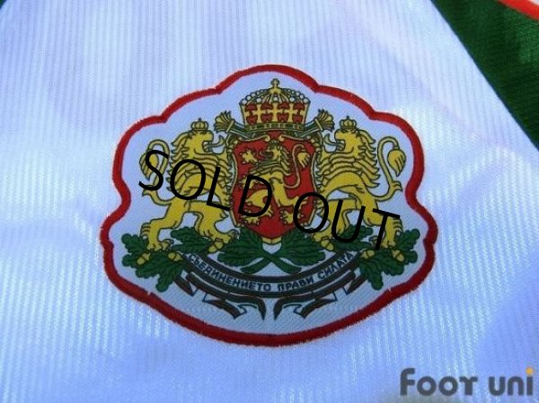 Photo6: Bulgaria 1998 Home Shirt #8 Stoichkov (6)