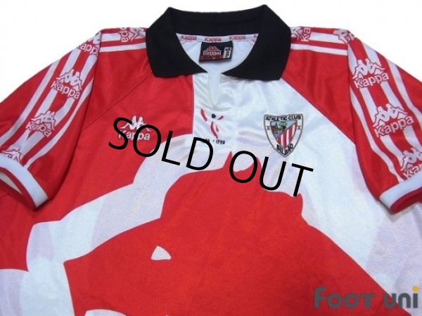 Photo3: Athletic Bilbao 1998-1999 Centenario Home Shirt (3)