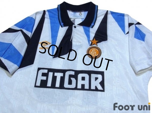 Photo3: Inter Milan 1991-1992 Away Shirt #10 (3)