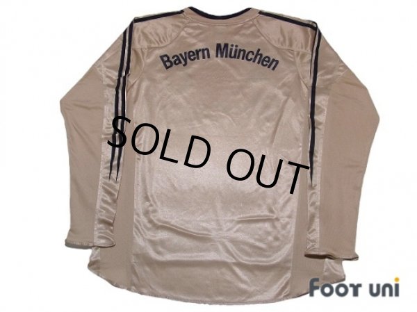 Photo2: Bayern Munchen 2004-2005 Away Long Sleeve Shirt (2)