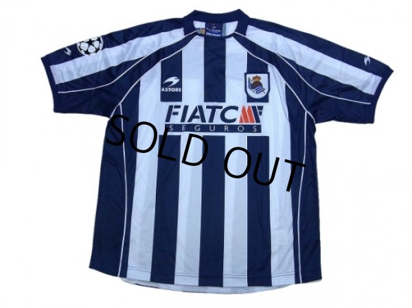 Photo1: Real Sociedad 2003-2004 Home Shirt Champions League Patch/Badge w/tags (1)