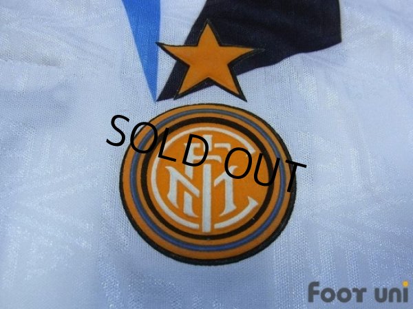 Photo6: Inter Milan 1991-1992 Away Shirt #10 (6)