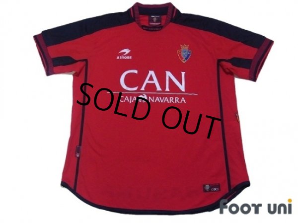 Photo1: Osasuna 2000-2001 Home Shirt (1)