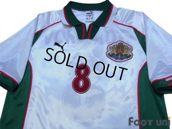 Photo3: Bulgaria 1998 Home Shirt #8 Stoichkov (3)