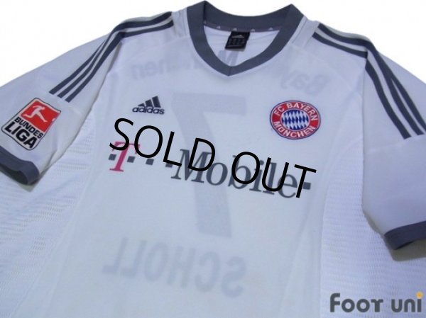 Photo3: Bayern Munchen 2002-2003 Away Shirt #7 Scholl Bundesliga Patch/Badge (3)