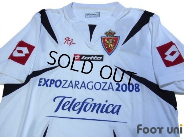 Photo3: Real Zaragoza 2006-2007 Home Shirt w/tags (3)