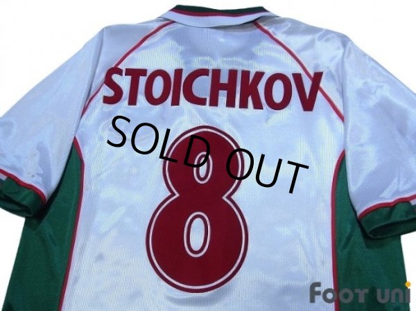 Photo4: Bulgaria 1998 Home Shirt #8 Stoichkov (4)