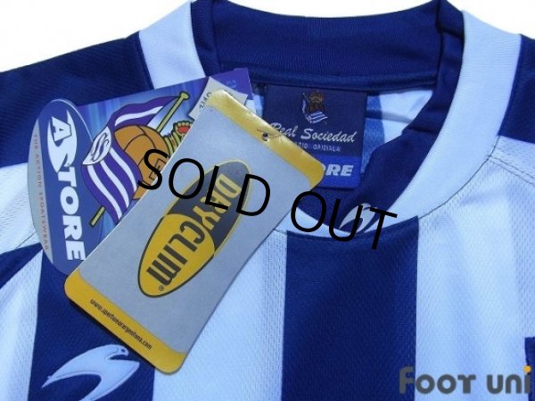 Photo4: Real Sociedad 2002-2003 Home Shirt w/tags (4)