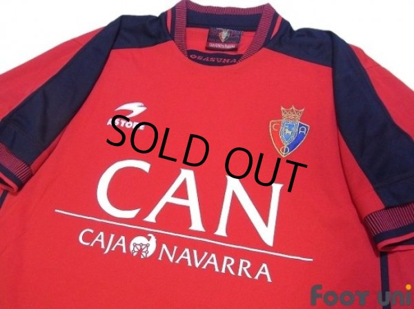 Photo3: Osasuna 2000-2001 Home Shirt (3)