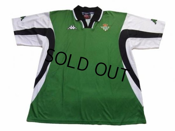 Photo1: Real Betis 1990 Away Shirt (1)