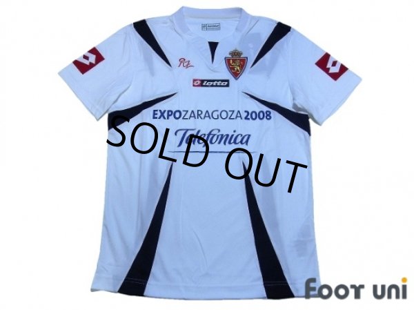 Photo1: Real Zaragoza 2006-2007 Home Shirt w/tags (1)