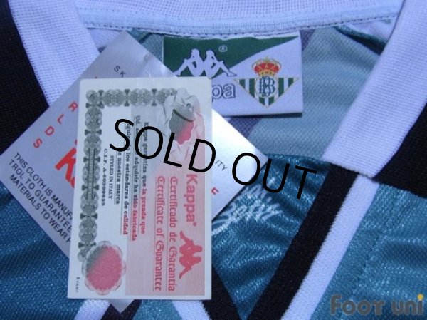Photo4: Real Betis 1995-1997 Away Shirt w/tags (4)