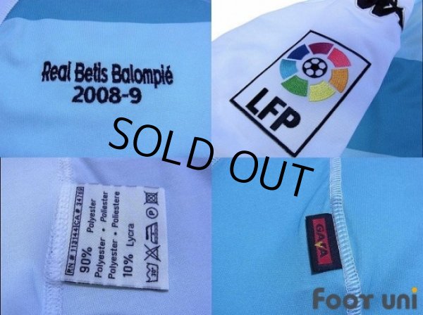 Photo7: Real Betis 2008-2009 3RD Shirt #23 Odonkor LFP Patch/Badge (7)