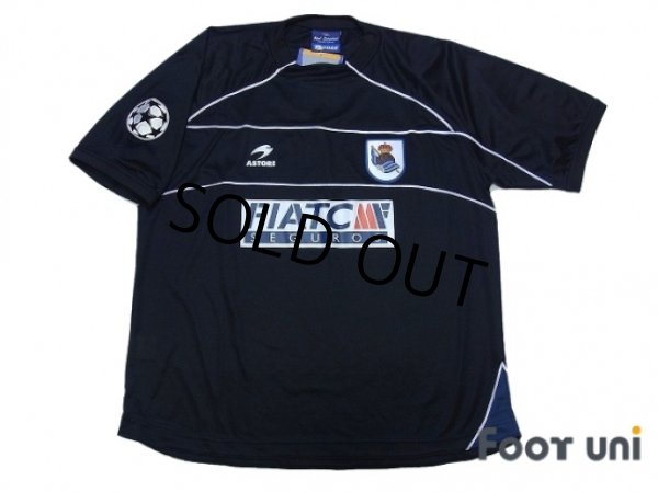 Photo1: Real Sociedad 2003-2004 Away Shirt Champions League Patch/Badge w/tags (1)