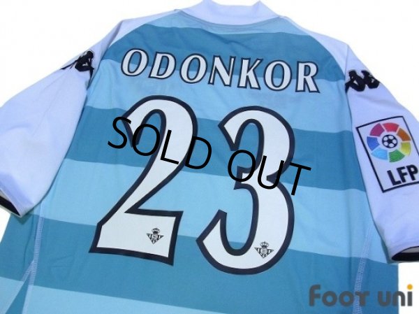 Photo4: Real Betis 2008-2009 3RD Shirt #23 Odonkor LFP Patch/Badge (4)