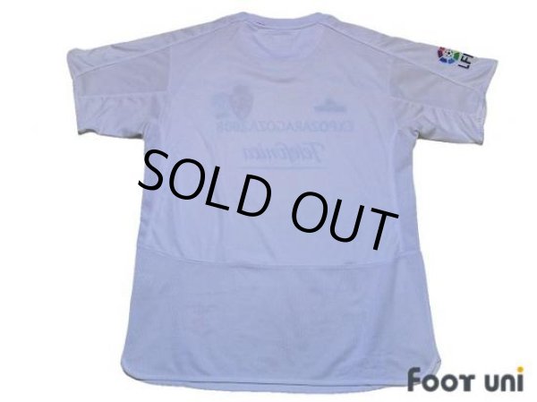 Photo2: Real Zaragoza 2007-2008 Home Shirt (2)