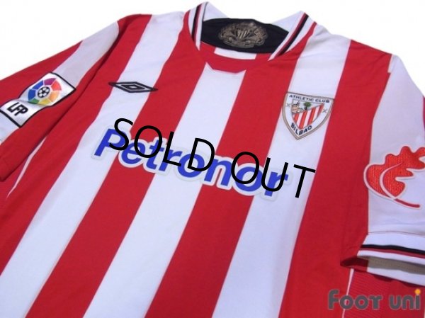 Photo3: Athletic Bilbao 2009-2010 Home Shirt LFP Patch/Badge (3)