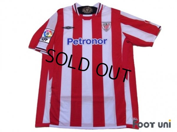 Photo1: Athletic Bilbao 2009-2010 Home Shirt LFP Patch/Badge (1)