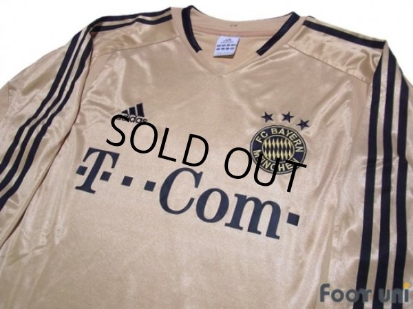Photo3: Bayern Munchen 2004-2005 Away Long Sleeve Shirt (3)