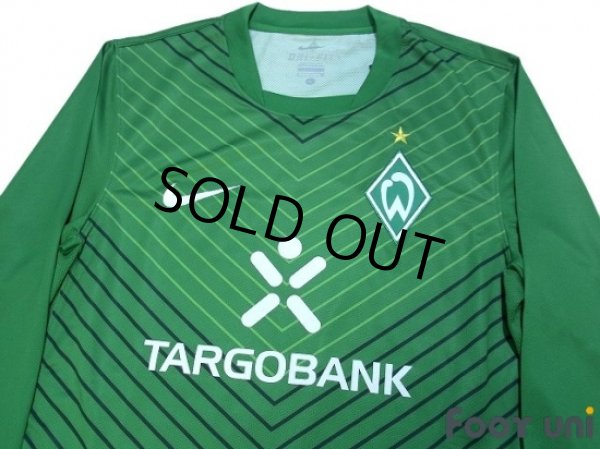 Photo3: Werder Bremen 2011-2012 Home Authentic L/S Shirt w/tags (3)