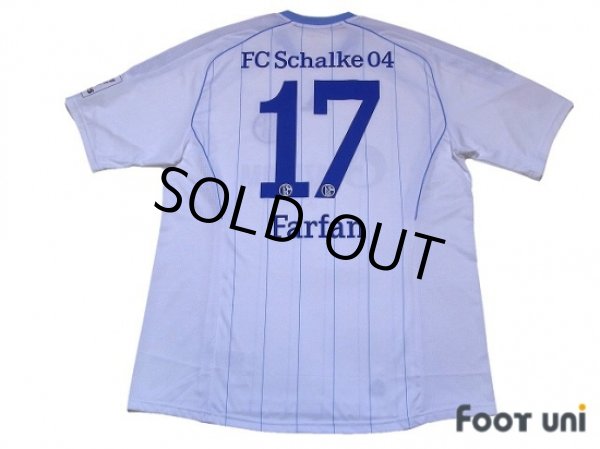 Photo2: Schalke04 2011-2012 Away Shirt #17 Farfan Bundesliga Patch/Badge Hermes Patch/Badge (2)