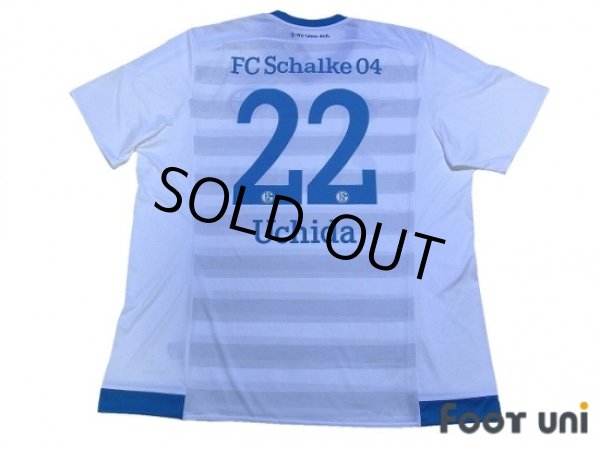 Photo2: Schalke04 2015-2016 Away Shirt #22 Uchida w/tags (2)