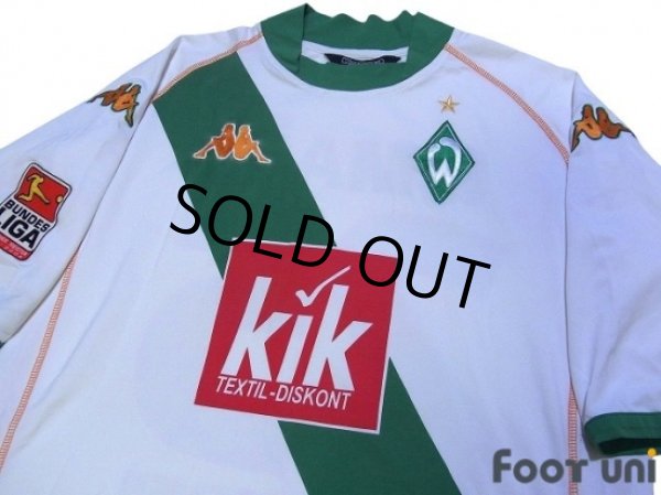 Photo3: Werder Bremen 2004-2006 Away Shirt #25 Ismael Bundesliga Patch/Badge (3)