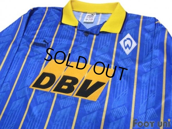 Photo3: Werder Bremen 1995-1996 Away L/S Shirt (3)