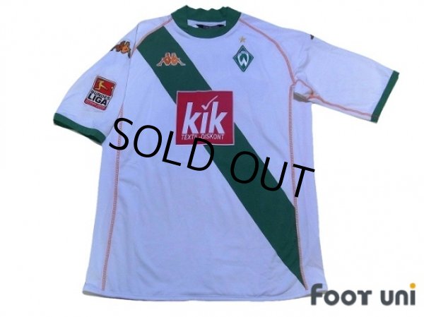 Photo1: Werder Bremen 2004-2006 Away Shirt #25 Ismael Bundesliga Patch/Badge (1)