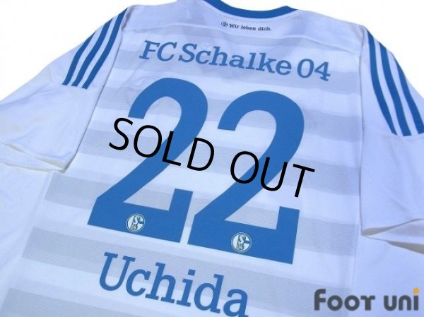 Photo4: Schalke04 2015-2016 Away Shirt #22 Uchida w/tags (4)