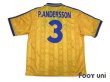 Photo2: Sweden 1998 Home Shirt #3 Patrik Andersson (2)