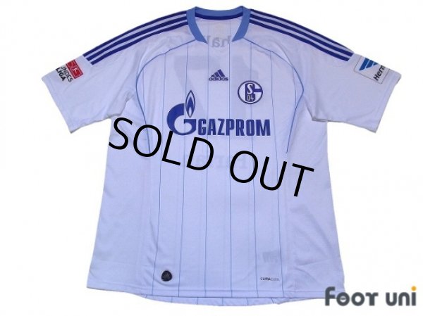 Photo1: Schalke04 2011-2012 Away Shirt #17 Farfan Bundesliga Patch/Badge Hermes Patch/Badge (1)