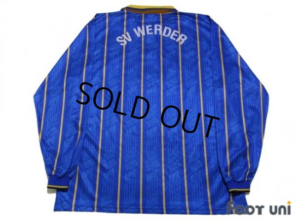 Photo2: Werder Bremen 1995-1996 Away L/S Shirt (2)