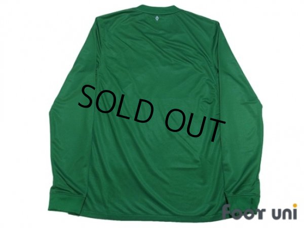 Photo2: Werder Bremen 2011-2012 Home Authentic L/S Shirt w/tags (2)