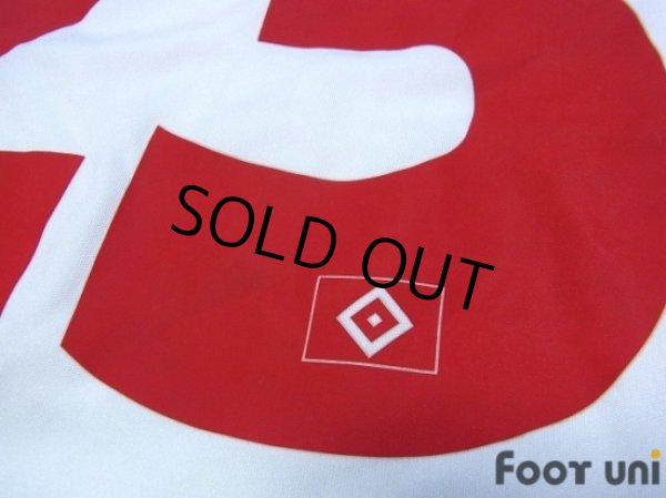 Photo6: Hamburger SV 2013-2014 Home Shirt #23 Van Der Vaart (6)