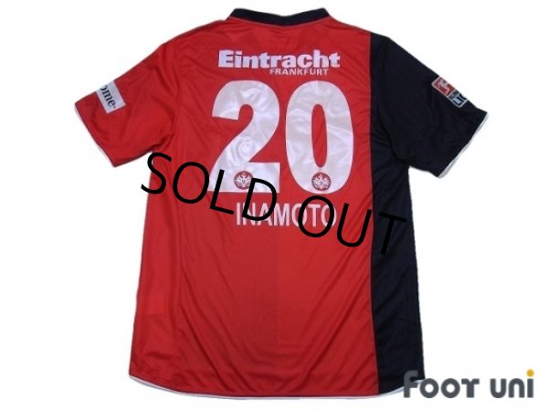 Photo2: Eintracht Frankfurt 2007-2009 Home Shirt #20 Junichi Inamoto Bundesliga Patch/Badge (2)