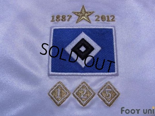 Photo6: Hamburger SV 2012-2013 Home Shirt #23 Van Der Vaart (6)